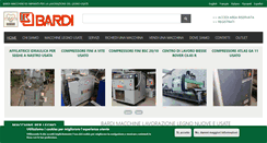 Desktop Screenshot of bardimacchine.com
